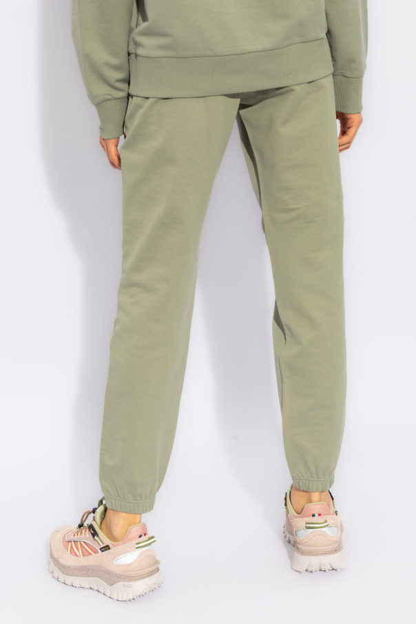 MONCLER ロコハッチスウェットハンツ J10938H0002089A1K 70S Green Sweatpants with logo Moncler - Vitkac AS